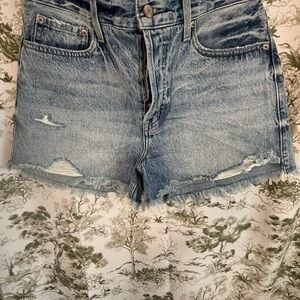 Pistola Faded Blue Jean Shorts